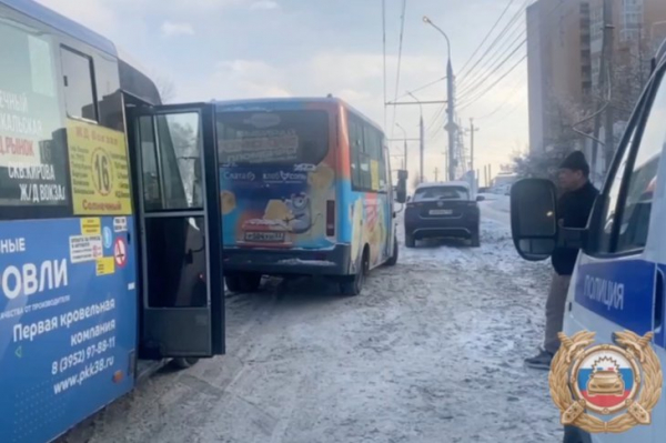 
                В Иркутске за два дня рейдов задержали три пассажирских автобуса
                
            