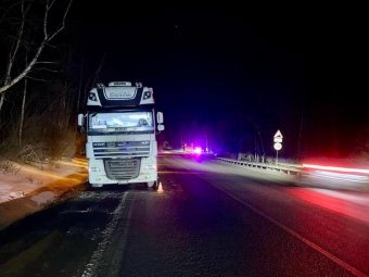 В&nbsp;Слюдянском районе два человека пострадали в&nbsp;ДТП с&nbsp;большегрузом                            