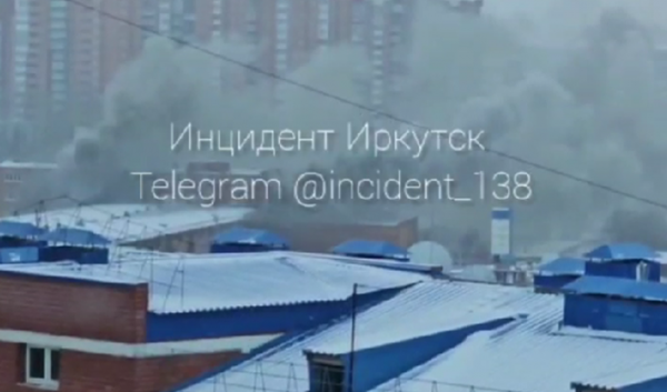 На&nbsp;Ширямова в&nbsp;Иркутске произошел пожар (Видео)                            