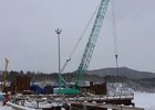 
                На севере Иркутской области продолжается строительства моста через Витим
                
            
