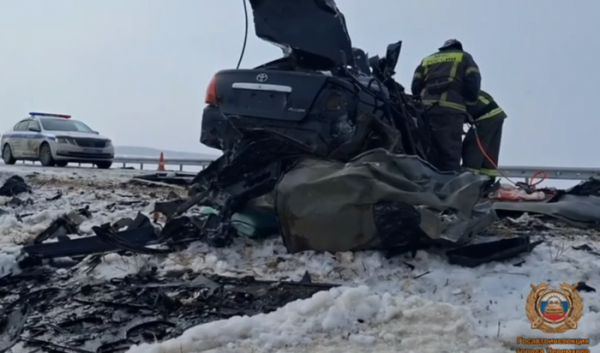 Три человека погибли в&nbsp;страшном ДТП в&nbsp;Аларском районе (Видео)                            
