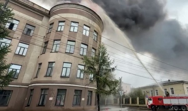 МЧС установило причину возгорания на бульваре Гагарина                            