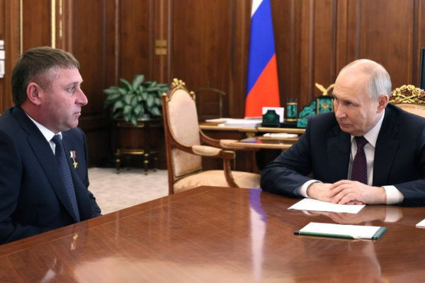 
                Замглавы Приангарья Александра Шуваева назначили врио губернатора Белгородской области
                
            