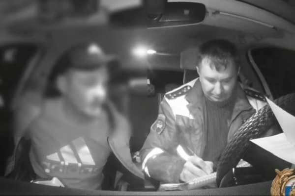 
                В Тулуне пьяный водитель поменялся местами с пассажиркой при виде инспекторов ДПС
                
            
