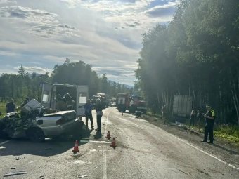 Женщина с&nbsp;маленьким ребенком погибли в&nbsp;ДТП в&nbsp;Слюдянском районе (Видео)                            