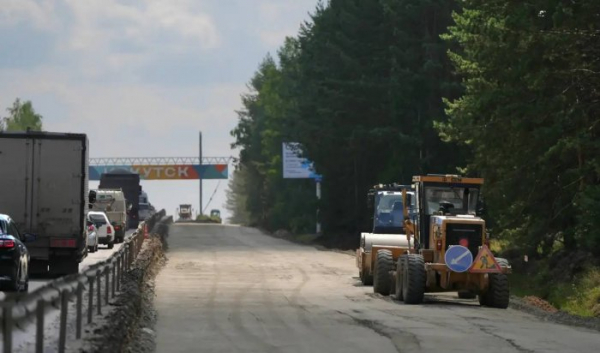 На&nbsp;выезде из&nbsp;Иркутска продолжаются работы по&nbsp;расширению Качугского тракта                            