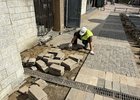 
                В 130-м квартале Иркутска обновляют тротуарную плитку
                
            