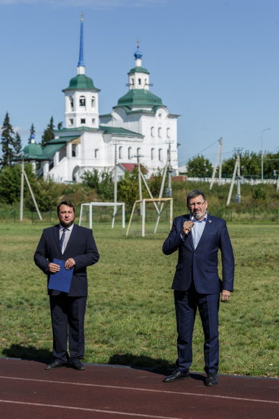 
			День села отметил Урик 		