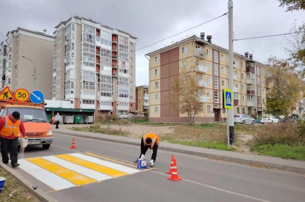 На Баумана появился новый пешеходный переход по просьбе местных жителей
На Баумана появился новый пешеходный переход по просьбе местных жителей